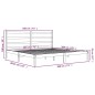 vidaXL Massivholzbett Kiefer 180x200 cm vidaXL Massivholzbett Kiefer 180x200 cm
