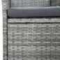 vidaXL 7-tlg. Garten-Essgruppe mit Kissen Grau vidaXL 7-tlg. Garten-Essgruppe mit Kissen Grau