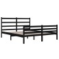 vidaXL Massivholzbett Kiefer 140x190 cm Schwarz vidaXL Massivholzbett Kiefer 140x190 cm Schwarz