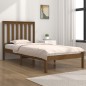 vidaXL Massivholzbett Honigbraun Kiefer 75x190 cm vidaXL Massivholzbett Honigbraun Kiefer 75x190 cm