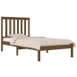 vidaXL Massivholzbett Honigbraun Kiefer 75x190 cm vidaXL Massivholzbett Honigbraun Kiefer 75x190 cm