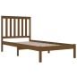 vidaXL Massivholzbett Honigbraun Kiefer 75x190 cm vidaXL Massivholzbett Honigbraun Kiefer 75x190 cm