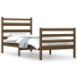 vidaXL Massivholzbett Kiefer 90x200 cm Honigbraun vidaXL Massivholzbett Kiefer 90x200 cm Honigbraun