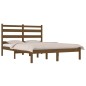 vidaXL Massivholzbett Honigbraun Kiefer 140x190 cm vidaXL Massivholzbett Honigbraun Kiefer 140x190 cm