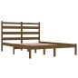 vidaXL Massivholzbett Honigbraun Kiefer 140x190 cm vidaXL Massivholzbett Honigbraun Kiefer 140x190 cm
