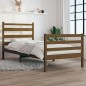 vidaXL Massivholzbett Kiefer 100x200 cm Honigbraun vidaXL Massivholzbett Kiefer 100x200 cm Honigbraun