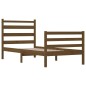 vidaXL Massivholzbett Kiefer 100x200 cm Honigbraun vidaXL Massivholzbett Kiefer 100x200 cm Honigbraun