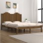 vidaXL Massivholzbett Honigbraun Kiefer 140x190 cm vidaXL Massivholzbett Honigbraun Kiefer 140x190 cm