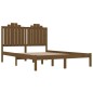 vidaXL Massivholzbett Honigbraun Kiefer 140x190 cm vidaXL Massivholzbett Honigbraun Kiefer 140x190 cm