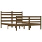 vidaXL Massivholzbett Kiefer 160x200 cm Honigbraun vidaXL Massivholzbett Kiefer 160x200 cm Honigbraun