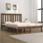 vidaXL Massivholzbett Honigbraun Kiefer 140x190 cm vidaXL Massivholzbett Honigbraun Kiefer 140x190 cm
