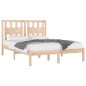 vidaXL Massivholzbett Kiefer 200x200 cm vidaXL Massivholzbett Kiefer 200x200 cm