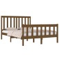 vidaXL Massivholzbett Honigbraun Kiefer 120x190 cm vidaXL Massivholzbett Honigbraun Kiefer 120x190 cm
