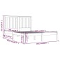 vidaXL Massivholzbett Kiefer 200x200 cm vidaXL Massivholzbett Kiefer 200x200 cm