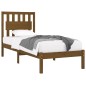 vidaXL Massivholzbett Honigbraun Kiefer 75x190 cm vidaXL Massivholzbett Honigbraun Kiefer 75x190 cm