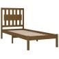 vidaXL Massivholzbett Honigbraun Kiefer 75x190 cm vidaXL Massivholzbett Honigbraun Kiefer 75x190 cm