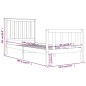 vidaXL Massivholzbett Kiefer 90x190 cm vidaXL Massivholzbett Kiefer 90x190 cm