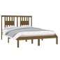 vidaXL Massivholzbett Honigbraun Kiefer 140x190 cm vidaXL Massivholzbett Honigbraun Kiefer 140x190 cm
