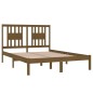 vidaXL Massivholzbett Honigbraun Kiefer 140x190 cm vidaXL Massivholzbett Honigbraun Kiefer 140x190 cm
