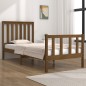vidaXL Massivholzbett Honigbraun Kiefer 75x190 cm vidaXL Massivholzbett Honigbraun Kiefer 75x190 cm