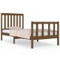 vidaXL Massivholzbett Honigbraun Kiefer 75x190 cm vidaXL Massivholzbett Honigbraun Kiefer 75x190 cm