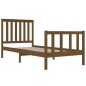 vidaXL Massivholzbett Honigbraun Kiefer 75x190 cm vidaXL Massivholzbett Honigbraun Kiefer 75x190 cm
