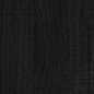 vidaXL Massivholzbett Schwarz Kiefer 75x190 cm vidaXL Massivholzbett Schwarz Kiefer 75x190 cm