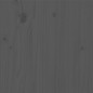 vidaXL Massivholzbett Grau Kiefer 100x200 cm vidaXL Massivholzbett Grau Kiefer 100x200 cm