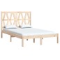 vidaXL Massivholzbett Kiefer 120x190 cm vidaXL Massivholzbett Kiefer 120x190 cm