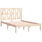 vidaXL Massivholzbett Kiefer 120x190 cm vidaXL Massivholzbett Kiefer 120x190 cm