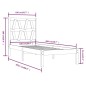 vidaXL Massivholzbett Honigbraun Kiefer 100x200 cm vidaXL Massivholzbett Honigbraun Kiefer 100x200 cm