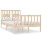 vidaXL Massivholzbett 120x190 cm vidaXL Massivholzbett 120x190 cm