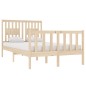vidaXL Massivholzbett 120x190 cm vidaXL Massivholzbett 120x190 cm