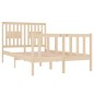 vidaXL Massivholzbett 120x190 cm vidaXL Massivholzbett 120x190 cm