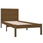 vidaXL Massivholzbett Honigbraun 75x190 cm vidaXL Massivholzbett Honigbraun 75x190 cm