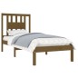 vidaXL Massivholzbett Honigbraun 75x190 cm vidaXL Massivholzbett Honigbraun 75x190 cm