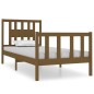 vidaXL Massivholzbett Honigbraun 90x190 cm vidaXL Massivholzbett Honigbraun 90x190 cm