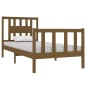 vidaXL Massivholzbett Honigbraun 90x190 cm vidaXL Massivholzbett Honigbraun 90x190 cm