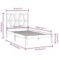 vidaXL Massivholzbett Kiefer 90x200 cm vidaXL Massivholzbett Kiefer 90x200 cm