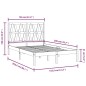 vidaXL Massivholzbett Kiefer 150x200 cm vidaXL Massivholzbett Kiefer 150x200 cm