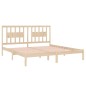 vidaXL Massivholzbett Kiefer 200x200 cm vidaXL Massivholzbett Kiefer 200x200 cm