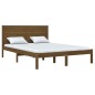 vidaXL Massivholzbett Honigbraun 120x190 cm vidaXL Massivholzbett Honigbraun 120x190 cm