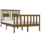 vidaXL Massivholzbett Honigbraun 120x190 cm vidaXL Massivholzbett Honigbraun 120x190 cm