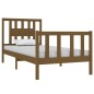 vidaXL Massivholzbett Honigbraun 75x190 cm vidaXL Massivholzbett Honigbraun 75x190 cm