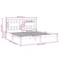 vidaXL Massivholzbett Schwarz Kiefer 200x200 cm vidaXL Massivholzbett Schwarz Kiefer 200x200 cm