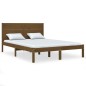 vidaXL Massivholzbett Honigbraun 150x200 cm vidaXL Massivholzbett Honigbraun 150x200 cm