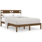vidaXL Massivholzbett Honigbraun 120x190 cm vidaXL Massivholzbett Honigbraun 120x190 cm