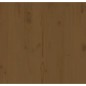 vidaXL Massivholzbett Honigbraun 120x190 cm vidaXL Massivholzbett Honigbraun 120x190 cm