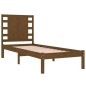 vidaXL Massivholzbett Honigbraun 75x190 cm vidaXL Massivholzbett Honigbraun 75x190 cm