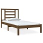 vidaXL Massivholzbett Honigbraun 75x190 cm vidaXL Massivholzbett Honigbraun 75x190 cm